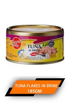 Gp Tuna Flakes In Brine 185gm